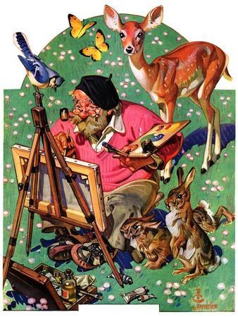 Artist and Animals,