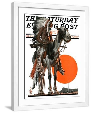 1920's Saturday Evening Post Vintage Art Wall Art: Prints