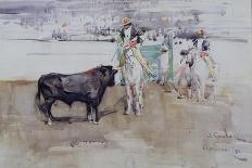 The Bull Ring, Algeciras, 1891-Joseph Crawhall-Giclee Print