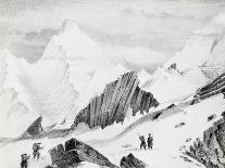 Sir Joseph Dalton Hooker at Ciuncerna Pass, from Himalayan Journals-Joseph Dalton Hooker-Framed Giclee Print