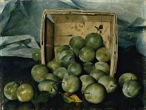 Green Plums, c.1885-Joseph Decker-Framed Premium Giclee Print