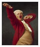 Portrait of the Artist in the Guise of a Mockingbird-Joseph Ducreux-Framed Premier Image Canvas