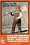 WWI: Farming, C. 1915-Joseph Ernest Sampson-Framed Giclee Print