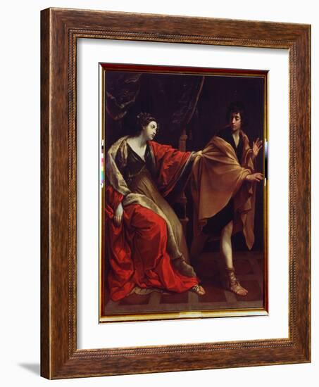 Joseph Et L'epouse De Putiphar  (Joseph and Potiphar's Wife) Joseph Fuyant L'epouse De Putiphar (P-Guido Reni-Framed Giclee Print