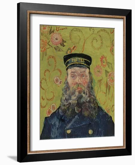 Joseph-Etienne Roulin, 1889 (Oil on Canvas)-Vincent van Gogh-Framed Giclee Print