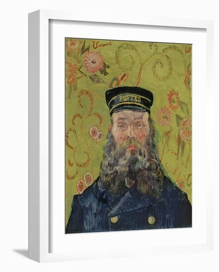 Joseph-Etienne Roulin, 1889 (Oil on Canvas)-Vincent van Gogh-Framed Giclee Print