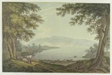 Skiddaw and Derwent Water (Pen and Ink with W/C over Graphite on Wove Paper)-Joseph Farington-Giclee Print