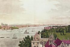 The Royal Dockyard in Chatham, by Joseph Farington, 1785-94-Joseph Farington-Framed Premier Image Canvas