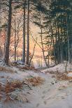 Glowing Sunset-Joseph Farquharson-Framed Giclee Print
