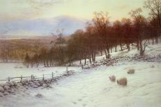 The Sun Fast Sinks in the West-Joseph Farquharson-Giclee Print