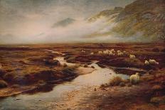 Changing Pastures, Evening-Joseph Farquharson-Framed Giclee Print