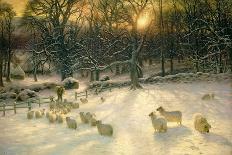Glowed with Tints of Evening Hours-Joseph Farquharson-Giclee Print