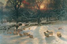 Changing Pastures, Evening-Joseph Farquharson-Framed Giclee Print