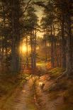 Afterglow-Joseph Farquharson-Stretched Canvas
