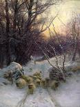 The Shortening Winter's Day Is Near a Close-Joseph Farquharson-Giclee Print
