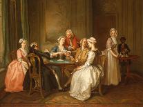 The Card Game-Joseph Francis Nollekens-Giclee Print