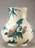 Vase Decorated with Chinese-Inspired Flowers and Birds-Joseph-Francois Lafitau-Giclee Print