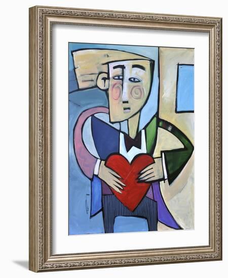 Joseph Goes a Courtin-Tim Nyberg-Framed Giclee Print