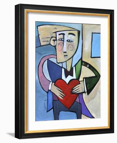 Joseph Goes a Courtin-Tim Nyberg-Framed Giclee Print