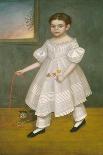 Girl with Kitten, 1836-38-Joseph Goodhue Chandler-Framed Art Print