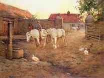 The Ploughman Wilmington Polegate, Near Eastbourne-Joseph Harold Swanwick-Giclee Print