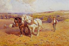 The Ploughman Wilmington Polegate, Near Eastbourne-Joseph Harold Swanwick-Giclee Print