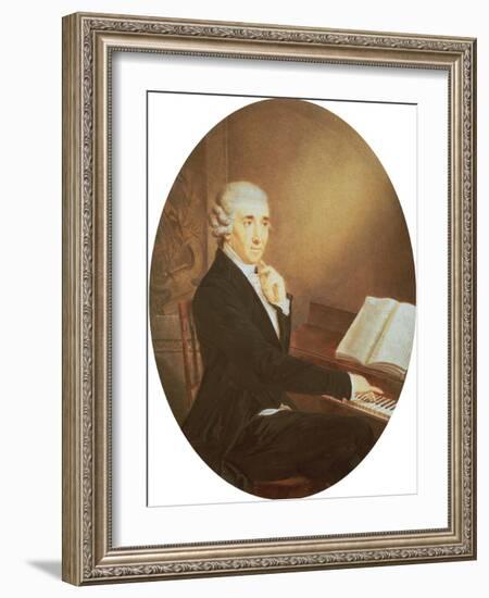 Joseph Haydn circa 1795-Johann Zitterer-Framed Giclee Print