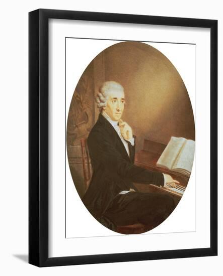 Joseph Haydn circa 1795-Johann Zitterer-Framed Giclee Print