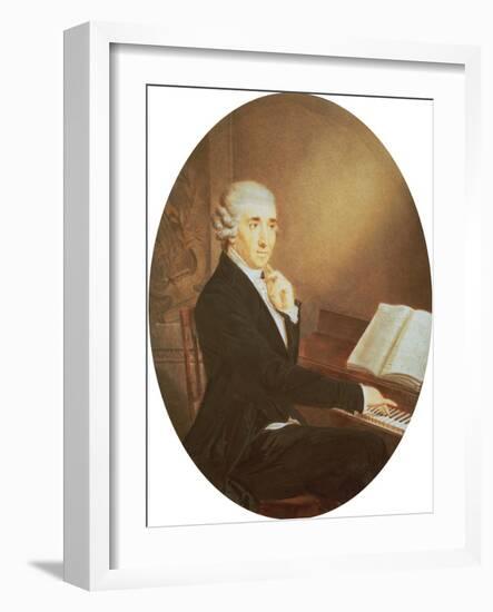 Joseph Haydn circa 1795-Johann Zitterer-Framed Giclee Print