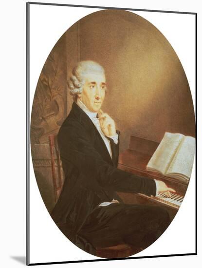 Joseph Haydn circa 1795-Johann Zitterer-Mounted Giclee Print