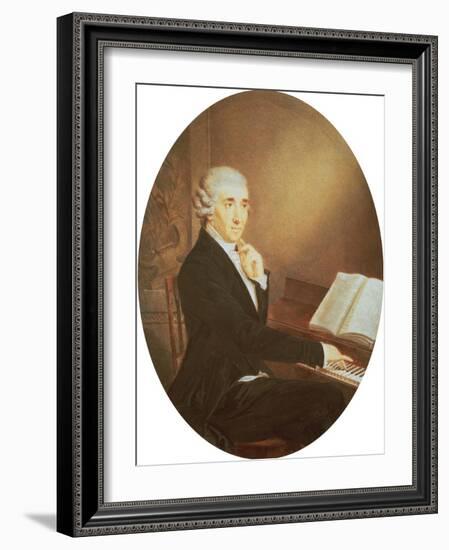 Joseph Haydn circa 1795-Johann Zitterer-Framed Giclee Print