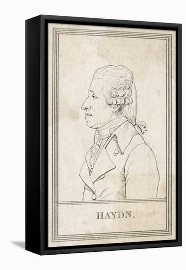 Joseph Haydn, French-null-Framed Stretched Canvas