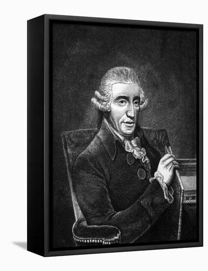 Joseph Haydn-R Bong-Framed Stretched Canvas