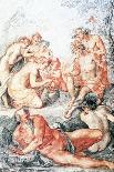 Study, Baptism of a Child, C1584-1609-Joseph Heintz the Elder-Mounted Giclee Print