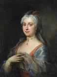 Portrait of Lady Mary Wortley Montagu (1689-1762) Par Highmore, Joseph (1692-1780), - Oil on Canvas-Joseph Highmore-Giclee Print