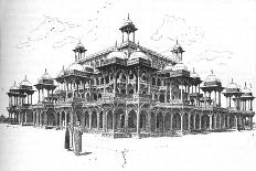 'The Mausoleum of Akbar, Agra', 1892, (1902)-Joseph Holland Tringham-Giclee Print