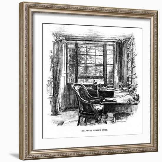 Joseph Hooker's Study-Alfred Parsons-Framed Art Print