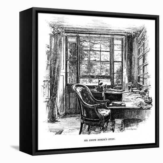 Joseph Hooker's Study-Alfred Parsons-Framed Stretched Canvas