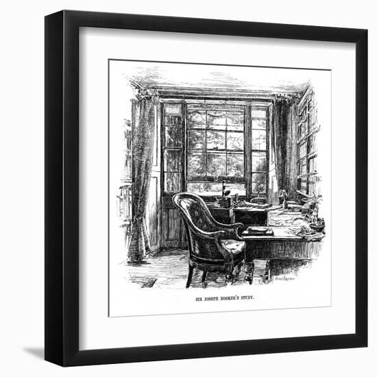 Joseph Hooker's Study-Alfred Parsons-Framed Art Print