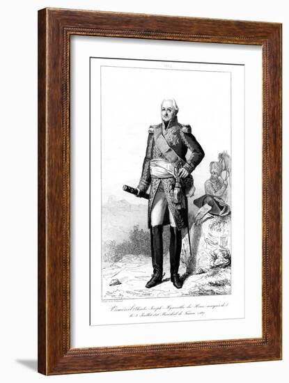 Joseph Hyacinthe (1734-182), Marquis De Viomenil and Marshal of France, 1839-Julien Leopold Boilly-Framed Giclee Print