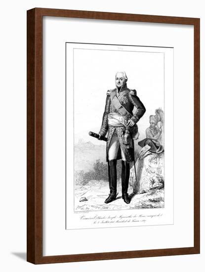 Joseph Hyacinthe (1734-182), Marquis De Viomenil and Marshal of France, 1839-Julien Leopold Boilly-Framed Giclee Print