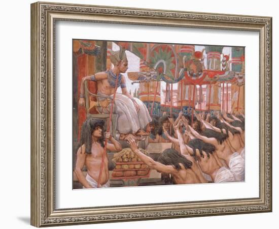 Joseph in Egypt, 1896-1902-James Jacques Joseph Tissot-Framed Giclee Print