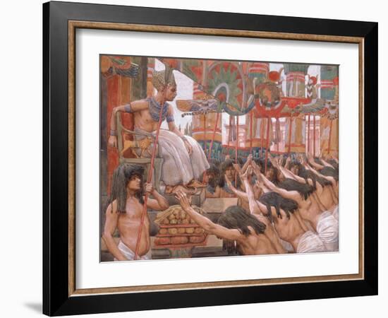 Joseph in Egypt, 1896-1902-James Jacques Joseph Tissot-Framed Giclee Print