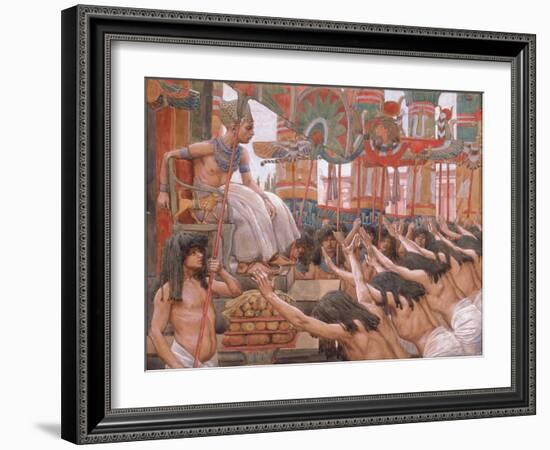 Joseph in Egypt, 1896-1902-James Jacques Joseph Tissot-Framed Giclee Print