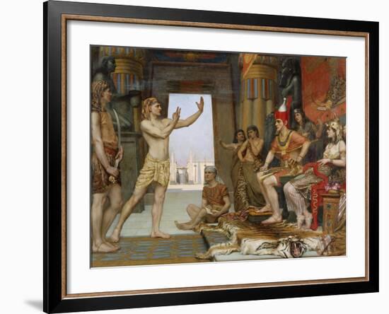 Joseph Interpreting Pharaoh's Dream, 1893-4-Reginald Arthur-Framed Giclee Print