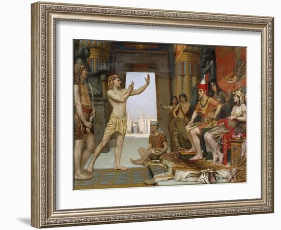 Joseph Interpreting Pharaoh's Dream, 1893-4-Reginald Arthur-Framed Giclee Print