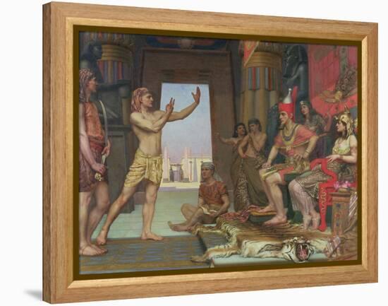 Joseph Interpreting Pharaoh's Dream, 1894-Reginald Arthur-Framed Premier Image Canvas