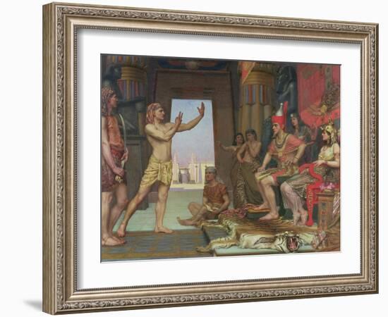 Joseph Interpreting Pharaoh's Dream, 1894-Reginald Arthur-Framed Giclee Print