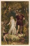 A Midsummer Night's Dream, Act IV Scene I: Bottom and Titania-Joseph Kronheim-Photographic Print
