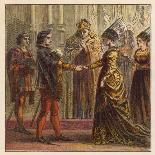 The Marriage of Henry V of England and Catherine de Valois the Daughter of Charles VI of France-Joseph Kronheim-Art Print
